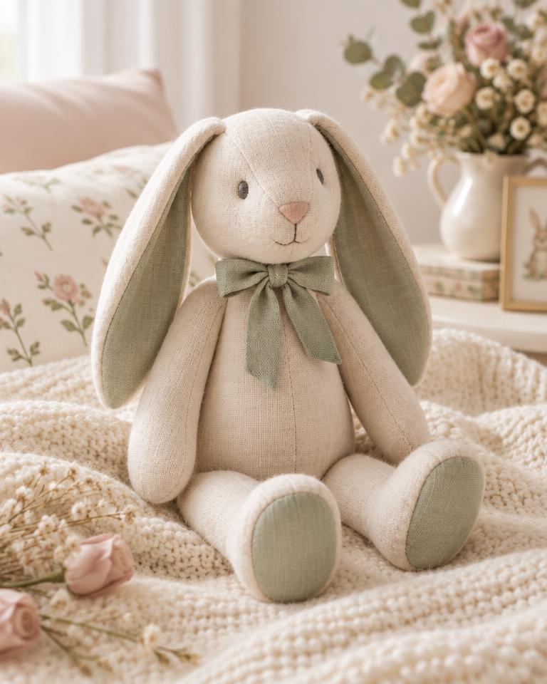 Lapin en lin